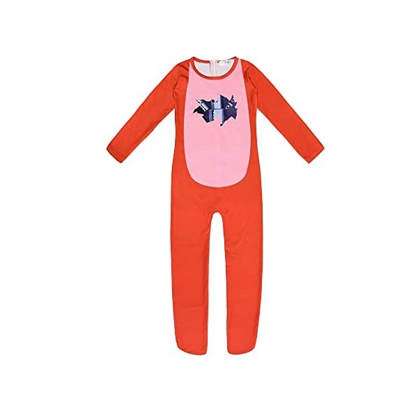 Anjinguang Five Nights At Freddys Costume de Freddys Foxy Coplay Combinaison une pièce pour enfant de 5 à 12 ans