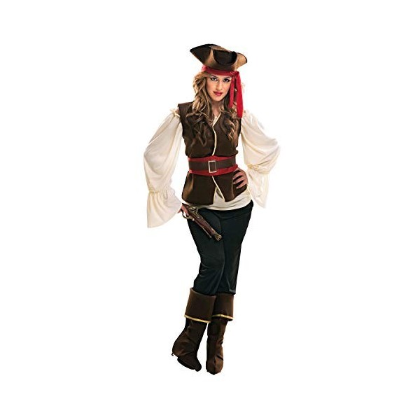 My Other Me Viving Costumes Déguisement du pirate Boucanier, pour femmes XXL