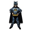 amscan Costume officiel Warner Bros Batman 2-12 ans, Noir, bleu et jaune, 6-8 ans