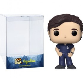 Figurine en vinyle Derek Shepherd P O P ! TV avec 1 protection graphique compatible ToysDiva 1075 - 36425 - B 