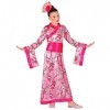 "ASIAN PRINCESS" kimono with belt, headpiece - 128 cm / 5-7 Years 