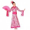 "ASIAN PRINCESS" kimono with belt, headpiece - 128 cm / 5-7 Years 