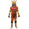 Jiumaocleu FNAF Costume de cosplay Five Nights Horreur Spie Combinaison Body Security Breach Sister Location Tenue Uniforme C