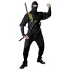 "NINJA" coat, pants, belt, leg ties, mask - S 