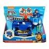 PATRULLA CANINA - VOITURE TRANSFORMABLE RISE & RESCUE + FIGURE - Voiture jouet transformable avec figurines daction Chase ou