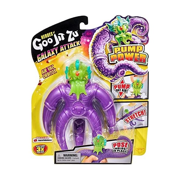 Grands jeux - Heroes of Goo JIT Zu Galaxy Attack Pump Power, 2 personnages variés, GJT29000, 1 unité.