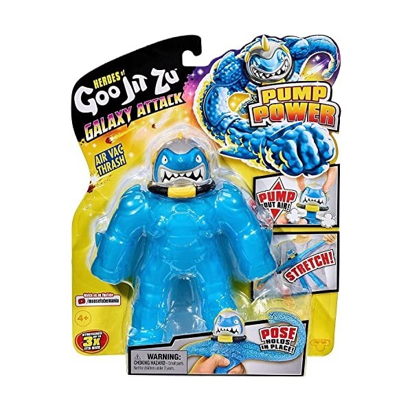 Goo JIT Zu Figurines Heroes Puissance Dino Super-élastiques - Souples et  gluantes