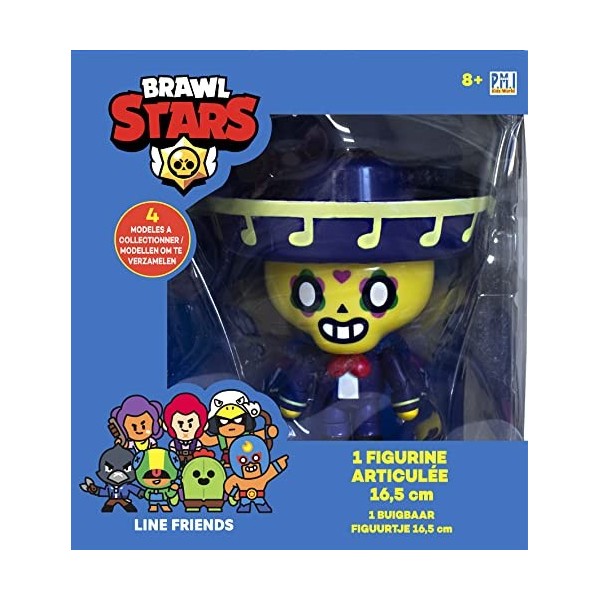 Brawl Stars - 1 Figurine Articulée 16,5 Cm - Poco - Personnages de Jeux Vidéos - Dès 8 ans - Lansay