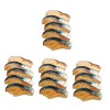 YARNOW 15 Pièces Imitation Pépites De Poisson Accessoires Alimentaires pour Barbecue Collection De Poissons Artificiels Affic