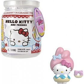 Toptoys2u Bargain Bundles Hello Kitty Sanrio Lot de 4 figurines à collectionner Double Dippers Surprise Blind