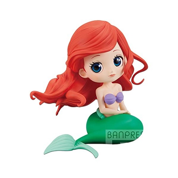 Banpresto Figure Q posket Ariel Ver.A - Disney Characters 10cm BP16012 Multicolore