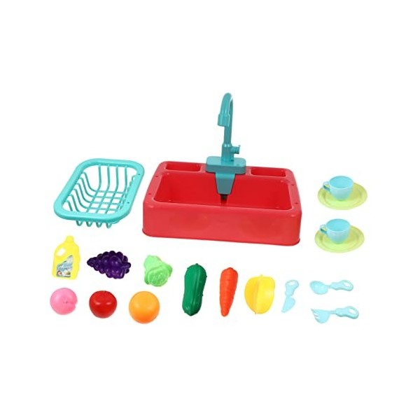 Toyvian 1 Set Lave-Vaisselle Jouet Jouets Éducatifs pour Les Tout-Petits Jouets Éducatifs pour Tout-Petits Jouets De Jeu De R