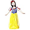 KIRALOVE - Costume Blanche-Neige - Déguisement - Carnaval - Halloween - Princesse - Couleur Jaune - Taille L - 6-7 ans - Idée