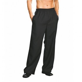 Pantalons pour hommes classiques taille. M pantalon de costume noir 20s Carnaval Carnaval