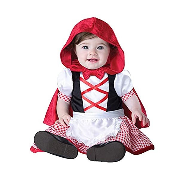 QIYUANT Déguisement Tigre Halloween Enfant Fille Garcon Bébé 0 à 3 Ans Déguisement Bebe Cosplay Costume Carnaval Fête Spectac