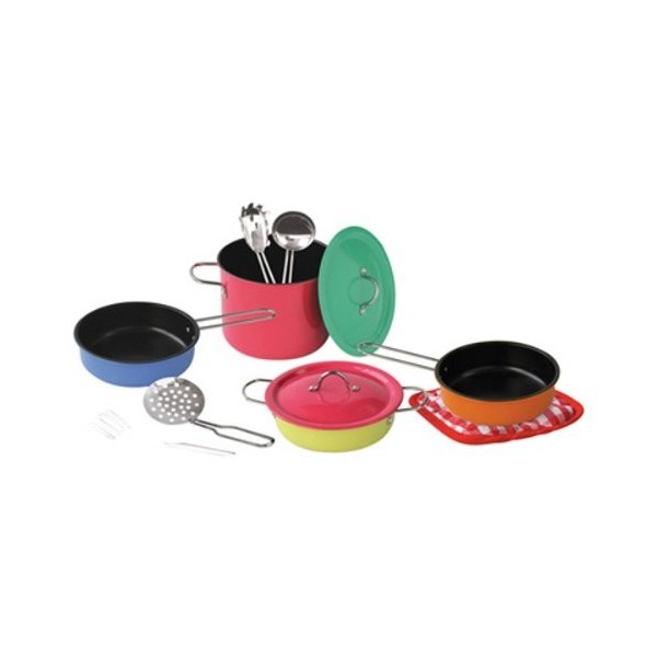 Gueydon Jouets Sas - 800410 - Jeu dimitation - Cookware Set - 11 Pièces