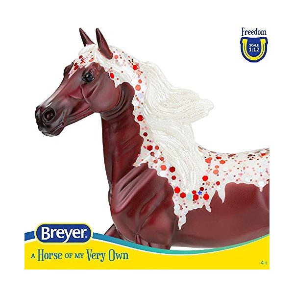 Breyer Chevaux Liberté Série Velours Rouge | Série Décorateur | 9" x 6" | Modèle de Jouet de Cheval | Figurine de Cheval à l