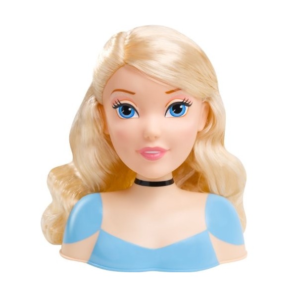 Disney Princess – Cendrillon – Tête à Coiffer 20 cm et Accessoires