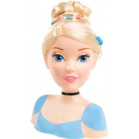 Disney Princess – Cendrillon – Tête à Coiffer 20 cm et Accessoires