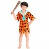 "STONEAGE BOY" tunic with tie - 128 cm / 5-7 Years 