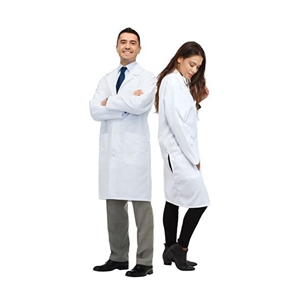 Dress Up America Manteau de laboratoire de docteur unisexe pour des adultes