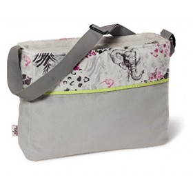 Nici Wild Friends 38233&nbsp;–&nbsp;Sac bandoulière Peluche avec bandoulière réglable et Deux Pochettes intérieures séparées pour télép
