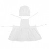 Garosa Bébé Costume Cuisinier Style Bébé Infant Nouveau-Né À La Main Chapeau Vêtements Bébé Photographie Props Set Enfant Cha