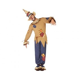Atosa Déguisement Homme Epouvantail