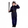 Boys Victorian Policeman Fancy Dress Up Party Costume Halloween Child Outfit New