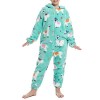 Enfants Onesie Pyjamas Doux Fuzzy One Piece Pyjamas Automne Hiver Chaud À Capuche Loungewear À La Mode Mignon Dessin Animé Mo