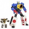 Transformers Generations Legacy Evolution, Figurines Twincast et Autobot Rewind Classe Voyageur de 17,5 cm