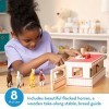 Melissa & Doug Étable Pour Chevaux De Spectacle | Jouet en bois pour enfants | Jeux de rôles | 3+ | Cadeau pour garçon ou fil