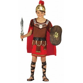 Fiestas Guirca Déguisement Costume Enfant Garçon Centurion Romain 7-9 Ans