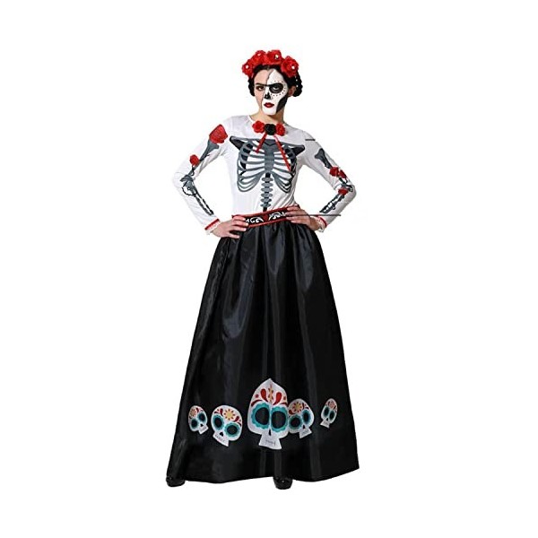 Atosa Déguisement Femme Squelette Mexicain