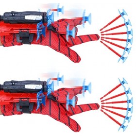 Aofentop Lot de 2 paquets de jouets lanceurs daraignée pour garçons à partir de 5 ans - Jouets de super-héros - Jeu de rôle 