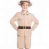 Amscan- Halloween Deguisement, 9905864, Beige, 4-6 Ans