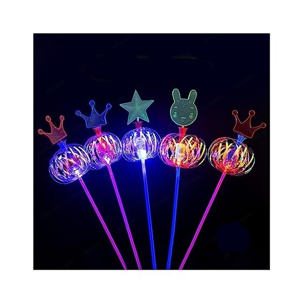 Rainbow Twirler Stick 15PCS Magic Party Bubble Wand Spin Twirl Swirl and Dazzle Fun Party Favor Color : 15PCS 