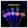 Rainbow Twirler Stick 15PCS Magic Party Bubble Wand Spin Twirl Swirl and Dazzle Fun Party Favor Color : 15PCS 