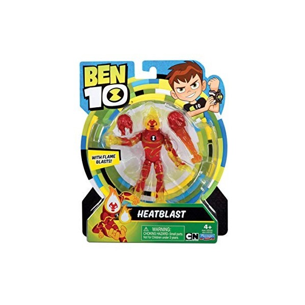 Giochi Preziosi - BEN00510 - Ben10 - Figurine Articulée avec Accessoires - Inferno