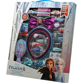 Disney Frozen 2 Bijoux et Accessoires Cheveux, 50 Pièces 19433