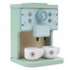 Vbestlife Jouet de Cafetière en Bois, Machine à café Jouets Tasses à Lait de Simulation Déducation Précoce pour Enfant