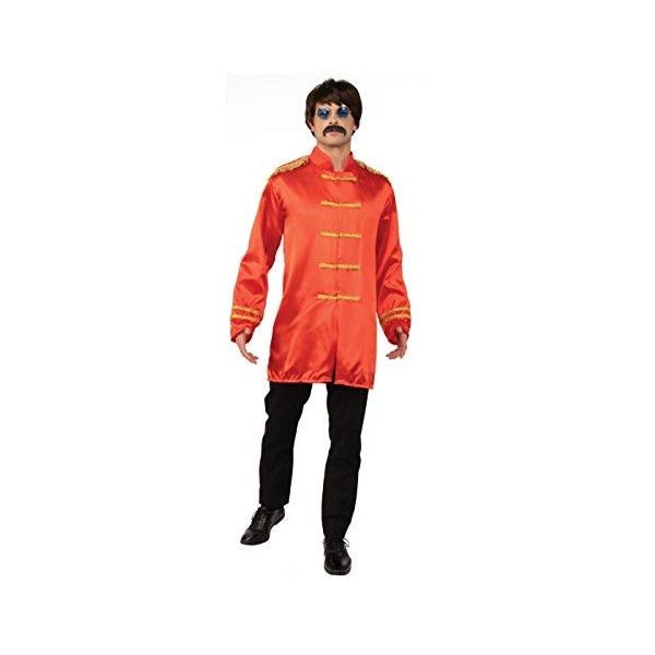 Bristol Novelty- SGT Pepper Budget Veste, AC413C, Rose, Standard