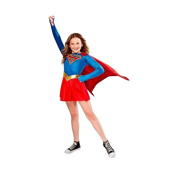 Rubies Costume de Supergirl officiel pour enfant Taille M