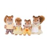 Sylvanian Families - 4172 - La famille écureuil roux