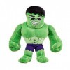 Marvel Mattel Amis de Combat Peluche Sonore Hulk 35 Cm, Jouet à Collectionner Pour Fans Et enfants Dès 3 Ans, Hhk86 Exclusivi