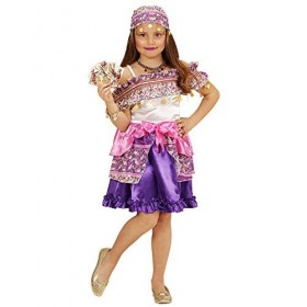 "GIPSY" dress, headscarf - 128 cm / 5-7 Years 
