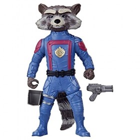Marvel Studios Gardiens de la Galaxie Vol. 3, Figurine articulée Marvels Rocket, Jouets de Super-héros pour Enfants, dès 4 A