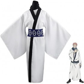 Jiumaocleu Jujutsu Kaisen Cosplay Costume Yuji Itadori School Uniform Outfits Suits Hooded Jacket + Pants Halloween Carnival 