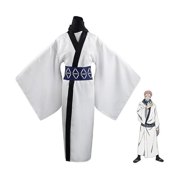 Jiumaocleu Jujutsu Kaisen Cosplay Costume Yuji Itadori School Uniform Outfits Suits Hooded Jacket + Pants Halloween Carnival 