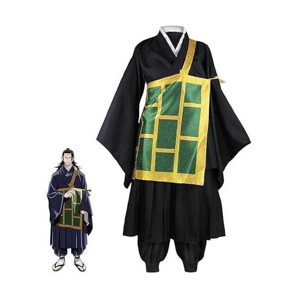 Jiumaocleu Jujutsu Kaisen Cosplay Costume Yuji Itadori School Uniform Outfits Suits Hooded Jacket + Pants Halloween Carnival 